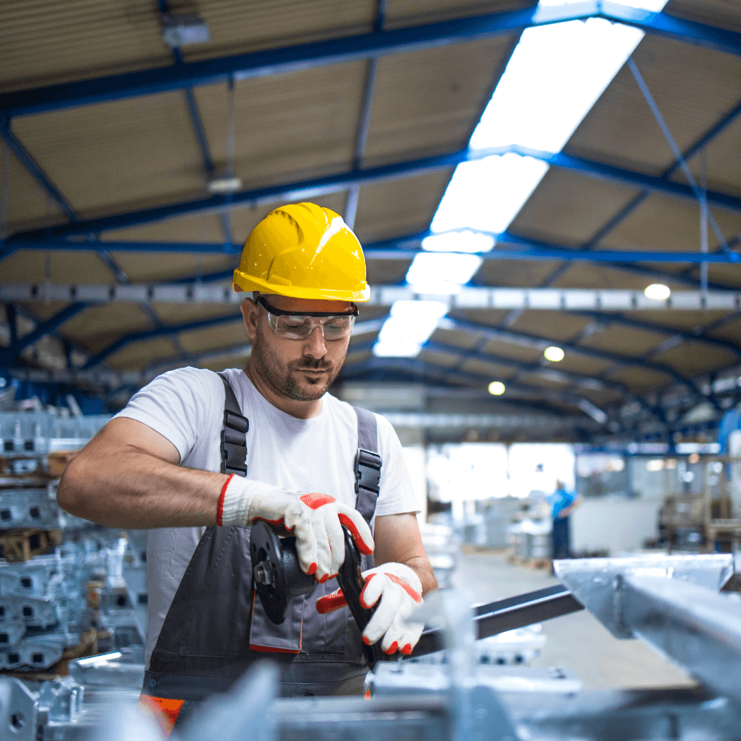 Industrial recruitment - warehouse worker assembling products